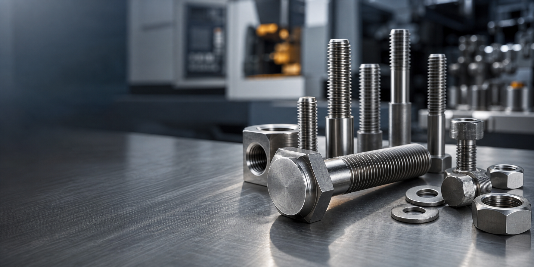 Nickel-alloy fasteners representing an Inconel 625 material requirement