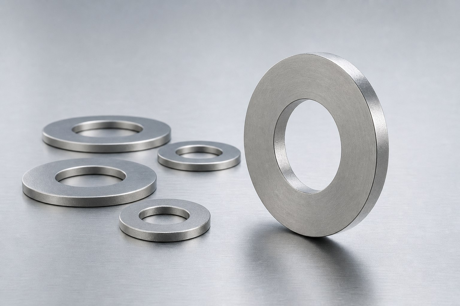 Precision nickel-alloy flat washers